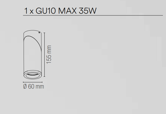 Plafoniera orientabile 330° con struttura in alluminio bianco o nero opaco lampadaGU10 non inclusa collezione GENESIS Plafoniera orientabile 330° con struttura in alluminio bianco o nero opaco lampadaGU10 non inclusa collezione GENESIS